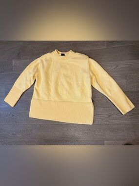 GAP Butter Yellow cotton Crewneck Sweater